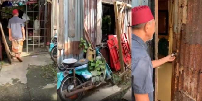 Kamar Mandi Anti Sombong, Penampakan Luar Reyot dan Berdinding Seng Begitu Masuk Bikin Melongo