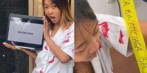 TikToker Tiru Gaya Kim Kardashian Saat Berbalut Balenciaga