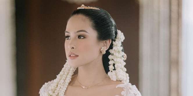 Heboh Maudy Ayunda Berkebaya Pengantin, Misteri Suami `Bestie` Bikin Netizen +62 Kepo Akut