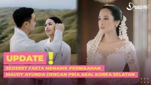 Sederet Fakta Menarik Pernikahan Maudy Ayunda dengan Pria Asal Korea Selatan