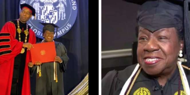 Pantang Menyerah! Wanita Ini Akhirnya Raih Gelar Sarjana di Usia 82 Tahun