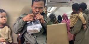 Viral Video Bocah TK Study Tour Hanya Ditemani Ayah, Lihat Ekspresinya Bikin Sedih