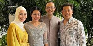 Sederet Gaya Artis di Momen Pernikahan Maudy Ayunda, Sang Adik Paling Disorot