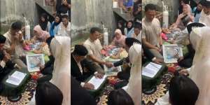 Momen Pilu Akad Nikah di Depan Ibu yang Terbaring Sakit, Endingnya Hati Sesak