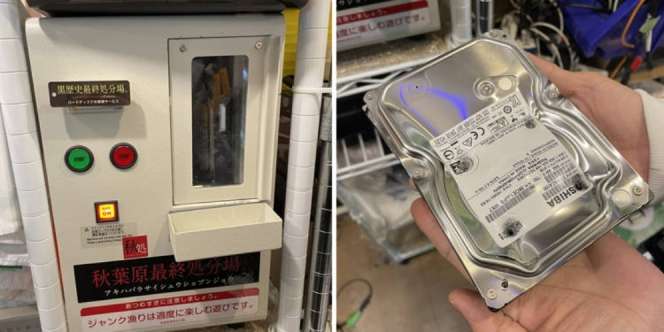 Takut Jejak Digital Terbongkar, Mesin Bertarif Rp11 Ribu Ini Bikin Layanan Penghancur Hard Disk