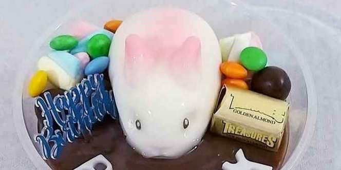 Bentuknya Menggemaskan, Kue Kelinci Ini Cocok Dijadikan Suvenir Ulang Tahun