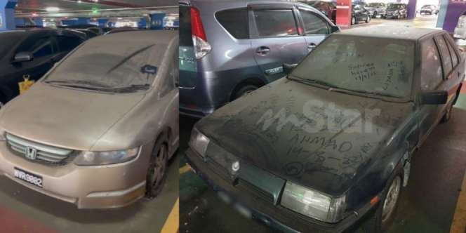 Hampir 8 Tahun Terbengkalai di Parkiran Bandara, Mobil-mobil Berdebu Ini Milik Korban Kecelakaan Penerbangan MH370?