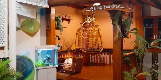 Gazebo dalam Rumah Bisa untuk Sudut Santai