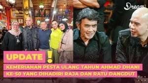 Kemeriahan Pesta Ulang Tahun Ahmad Dhani ke-50, Dihadiri Raja Dan Ratu Dangdut