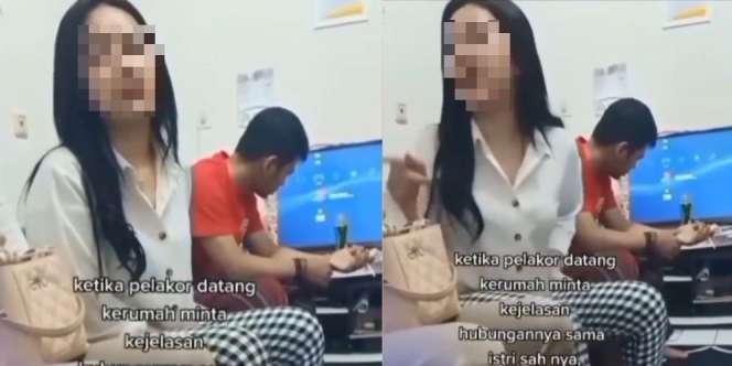 Viral Pelakor Datangi Rumah Istri Sah, Minta Kejelasan Status
