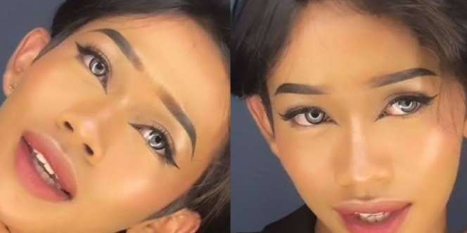 Transformasi Makeup TikToker Bikin Warganet Ingin Tukar Wajah