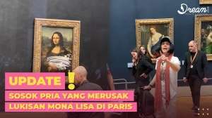 Sosok Pria yang Merusak Lukisan Mona Lisa di Paris