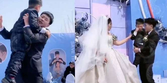 Dikira Terharu, Bocah Syok Sampai Nangis di Tengah Acara Pernikahan Kakaknya Setelah Tahu Siapa Pengantin Wanita Sebenarnya