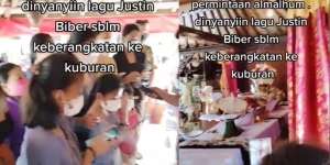Viral Lagu Justin Bieber Iringi Proses Pemakaman di Bali, Jadi Wasiat Mendiang Sebelum Meninggal