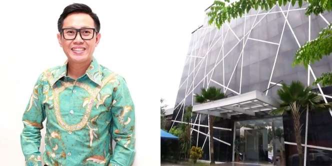 10 Potret Kantor ‘Gedung Kaca’ Milik Eko Patrio, Penuh Barang Antik, Ada Telepon dari Tahun 1957