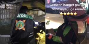 Viral Motor Ojol Berpayung dan Fasilitas Live Music di Surabaya, Penumpang Siap-Siap Jadi Pusat Perhatian