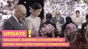 Selamat! Sabrina Chairunnisa Resmi Jadi Istri Deddy Corbuzier
