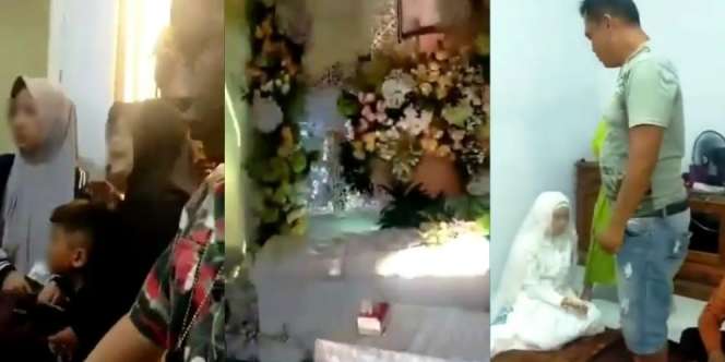 Heboh Momen Keluarga Istri Sah Labrak Akad Nikah Suami dengan Wanita Lain, Netizen: 'Cowok Hobi Punya Banyak Mertua'