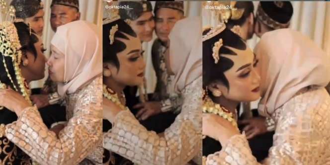 Bukannya Jadi Terharu, Momen Sungkeman Pengantin Pria ke Ayah Mertua Malah Bikin Ngakak: Salah Konsep atau Kurang Koordinasi?