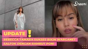 Rebecca Tamara Sukses Bikin Warganet Salfok dengan Rambut Poni, Mirip Kendall Jenner!