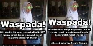 Heboh Wanita di Depok Ngaku Malaikat, Paksa Masuk Rumah Warga Tanpa Izin