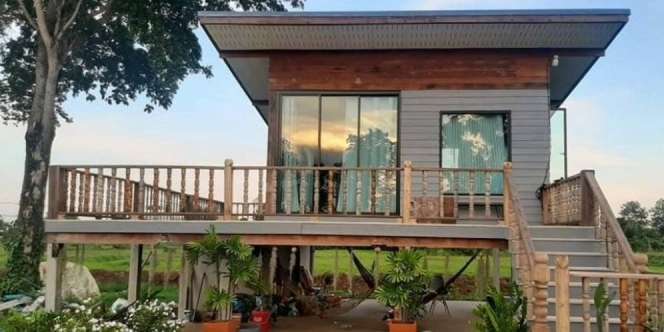 Rumah Panggung Asri Dibangun dengan Biaya Rp84 Juta, Lihat Detailnya