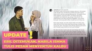 Eril Ditemukan, Nabila Ishma Tulis Pesan Menyayat Hati