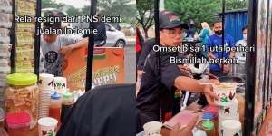 Rela Resign dari PNS demi Jualan Mi Instan, Omzet Rp1 Juta Perhari