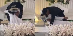 Haru, Pertama Kali Dapat Pelukan Hangat Ayah di Hari Pernikahan, Pengantin Perempuan Pingsan di Atas Pelaminan