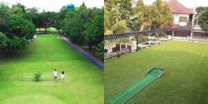 Potret Lapangan Golf di Rumah 5 Seleb, Punya Momo Geisha Super Luas!