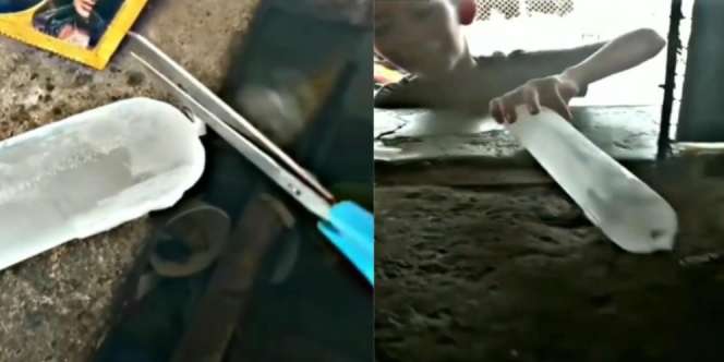 Sudah Sering Dijahili, Balasan Bocil Saat Beli Es Batu Bikin Penjual Tercengang