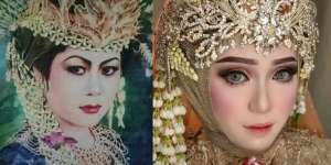 Begini Perbedaan Potret Makeup Pengantin Tahun 90an & 2000an, Perubahannya Jauh Banget Bikin Takjub