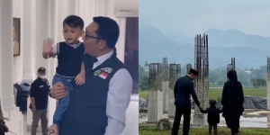 Di Areal Makam Eril, Ridwan Kamil Ucap Janji untuk Si Bungsu Arka
