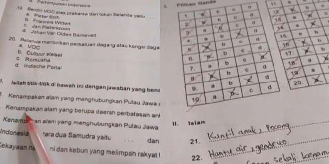 Viral Guru Periksa Ulangan Murid SD, Jawabannya Malah Serba Horor: Ujian Ilmu Klenik