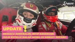 Memacu Adrenalin, Intip Keseruan Julie Estelle Balap Mobil di Sirkuit Sepang