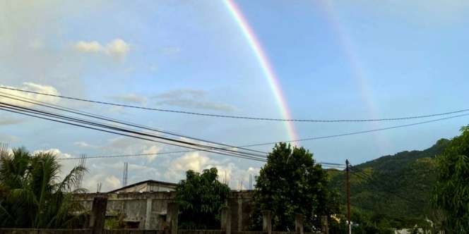 Heboh Pelangi Kembar di Aceh, Begini Penjelasan BMKG