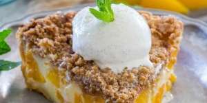 Nikmatnya Peach Crumble Pie, Kini Jadi Sajian Mewah yang Bisa Dinikmati di Rumah