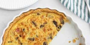 Hangatkan Malam dengan Menyantap Lezatnya Wagyu Beef and Mushroom Quiche