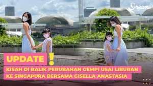 Kisah di Balik Perubahan Gempi usai Liburan ke Singapura Bersama Gisella Anastasia