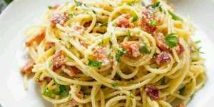 Lengkapi Momen Liburan Sekolah dengan Menyajikan Spaghetti Carbonara Lezat Buat Anak Tercinta