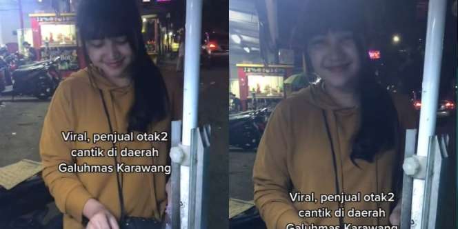Viral Penjual Otak-otak Cantik di Karawang, Warganet Rebutan Antre