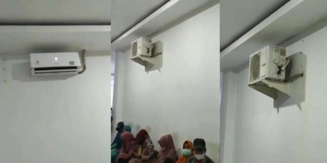 Heboh Pemasangan AC Rumah Sakit di Takalar Bikin Gagal Paham, Netizen: Biar Suhunya Seimbang