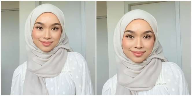 Tutorial Pashmina Bahan Katun, Gampang Banget!
