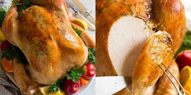 Pilih Kalkun atau Ayam Utuh, Dua Sajian Ini Cocok Buat Makan Besar di Rumah