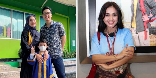  Potret 5 Artis Temani Anak Wisuda, Penampilan Paramita Rusady Disorot