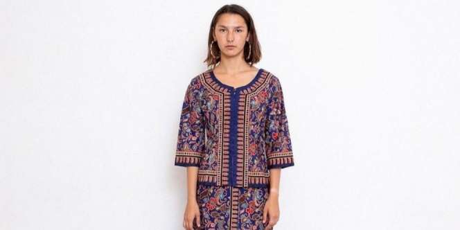 Viral Baju Mirip Seragam Pramugari Singapore Airlines Dijual Rp800 Ribuan, Perancangnya Sebut Vintage African
