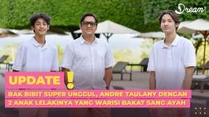 Bak Bibit Super Unggul, Andre Taulany dengan 2 Anak Lelakinya yang Warisi Bakat Sang Ayah