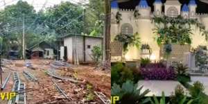 Ditertawakan Tetangga karena Gelar Resepsi di Kebun, Hasil Akhirnya Justru Megah bak Istana Negeri Dongeng