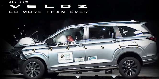 Hasil Uji Tabrak All New Veloz 'Made in' Karawang