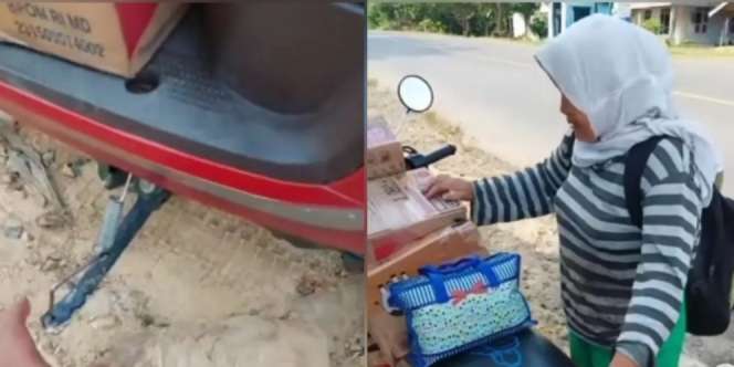 Bikin Tepok Jidat! Emak-Emak Bingung Motor Barunya Tak Bisa Nyala, Ternyata Gara-Gara Masalah Sepele